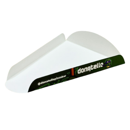Embalagem Pizza Fatia triangular (25 x 18 cm) Personalizada