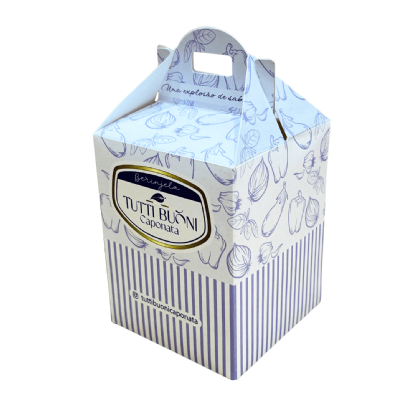 Embalagem Maleta para Compotas (7 x 6,5 x 10,5 cm) Personalizada