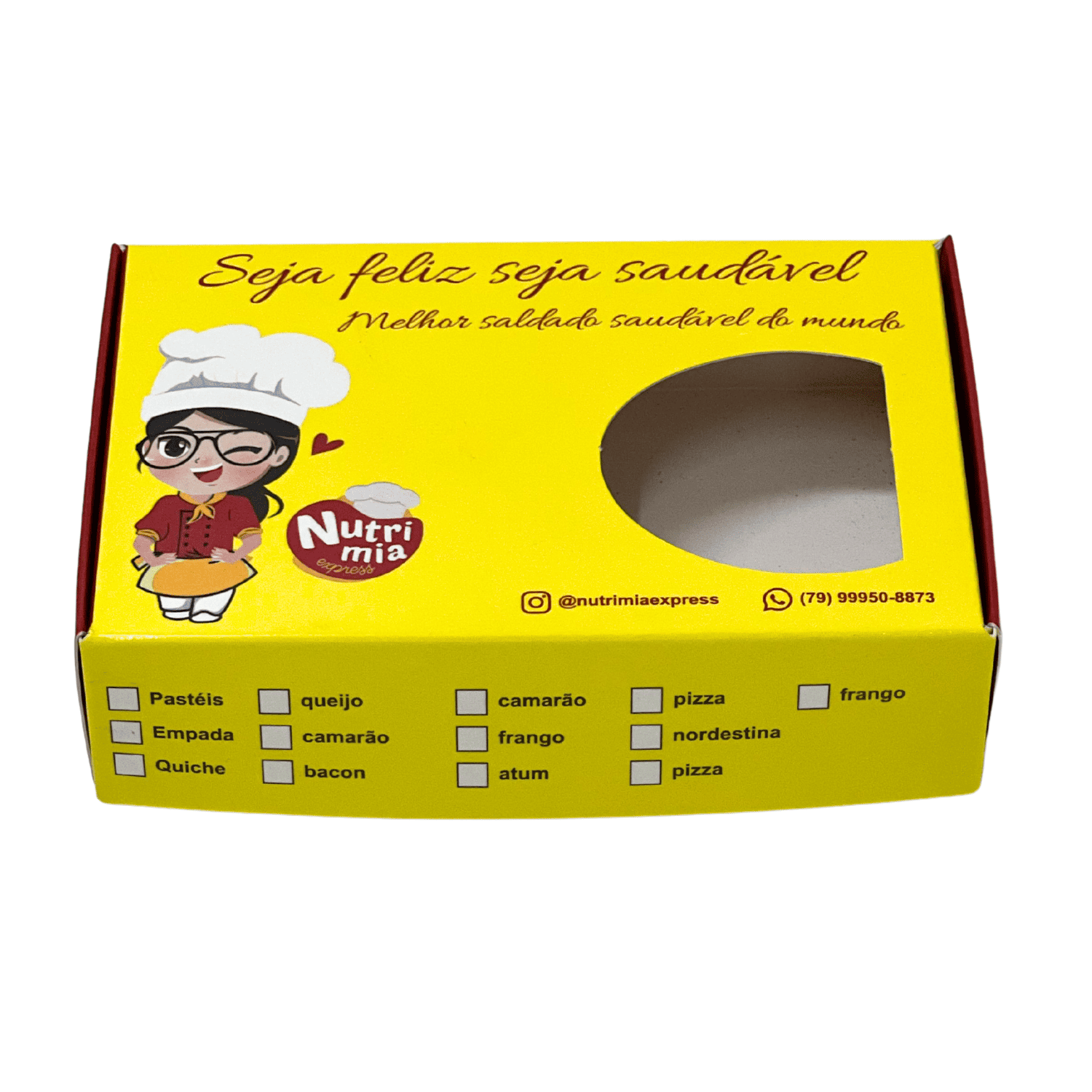 Embalagem Multiuso para Doces (12 x 8 x 3 cm) Personalizado