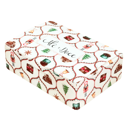 Embalagem para 06 Brigadeiros (13 x 9 x 4 cm) Personalizada