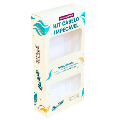 Embalagem para Kit Shampoo e Acessórios (13 x 5 x 23 cm) Personalizada