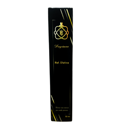 Embalagem para Perfume (3,5 x 3,5 x 17,5 cm) Personalizada