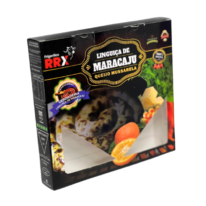 Embalagem Para Refrigeração de Linguiça (18 x 3 x 17 cm) Personalizado