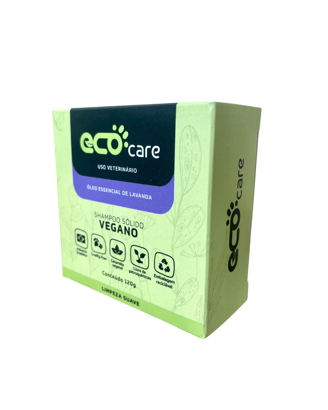 Embalagem para Shampoo em Barra (8 x 3,6 x 8 cm) Personalizada