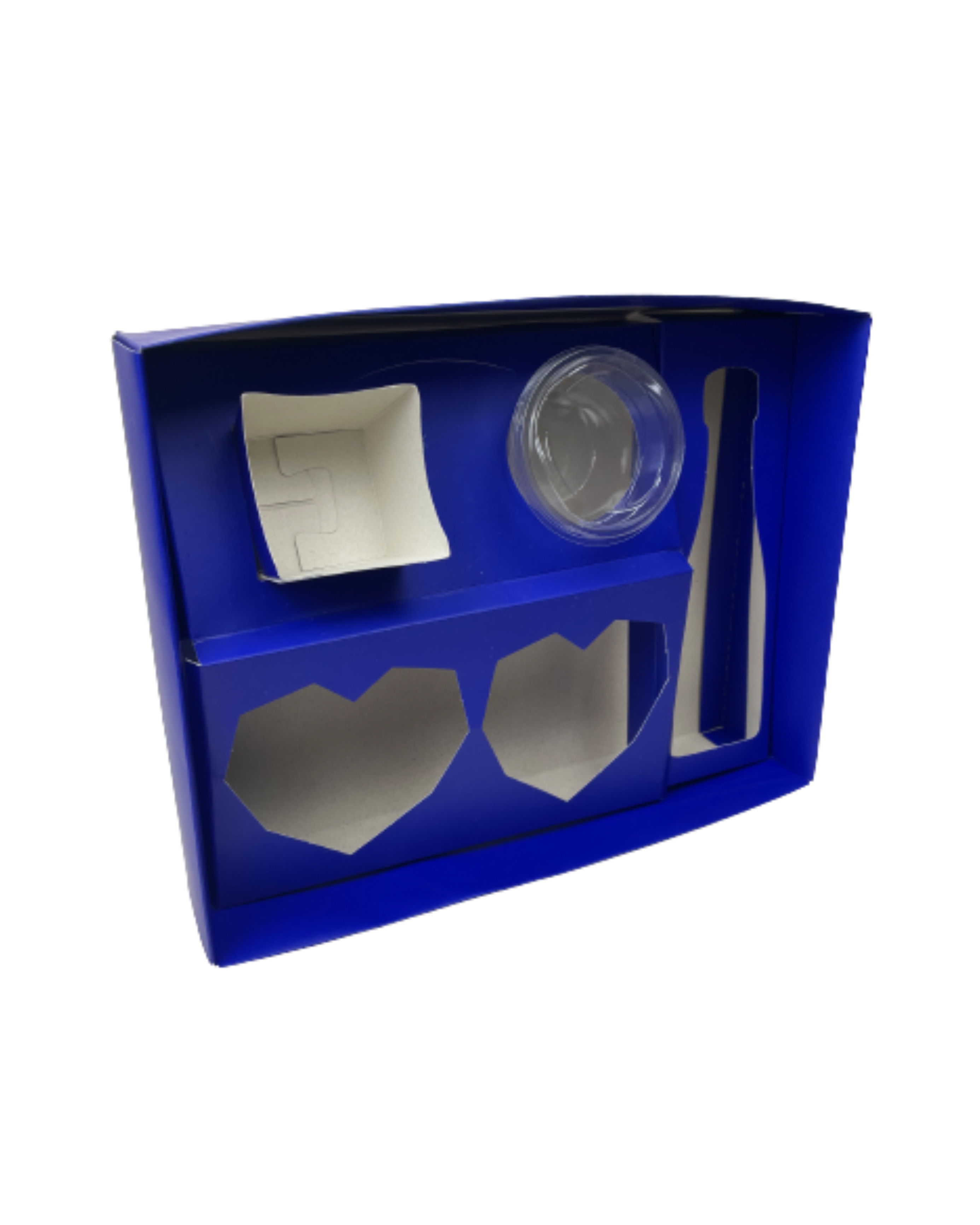 Caixa Kit Surpresa (30 x 23 x 10 cm) Azul Escuro - 1 Unidade