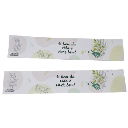 Cinta Para Doces Viver Bem (20 x 4 cm) - 25 Unidades