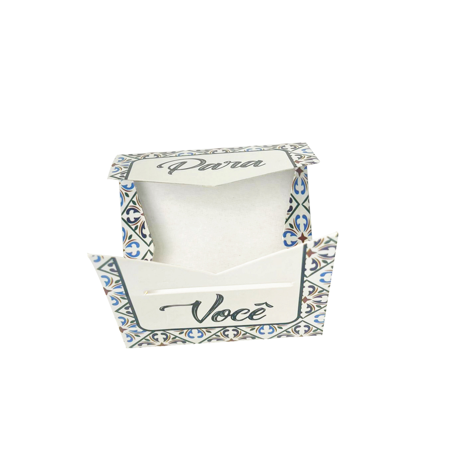 Envelope quadrado (7 x 7 x 0,3 cm cm) - 100 unidades