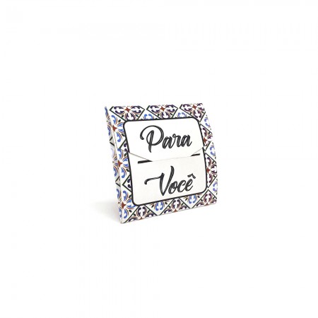 Envelope quadrado (7 x 7 x 0,3 cm cm) - 100 unidades