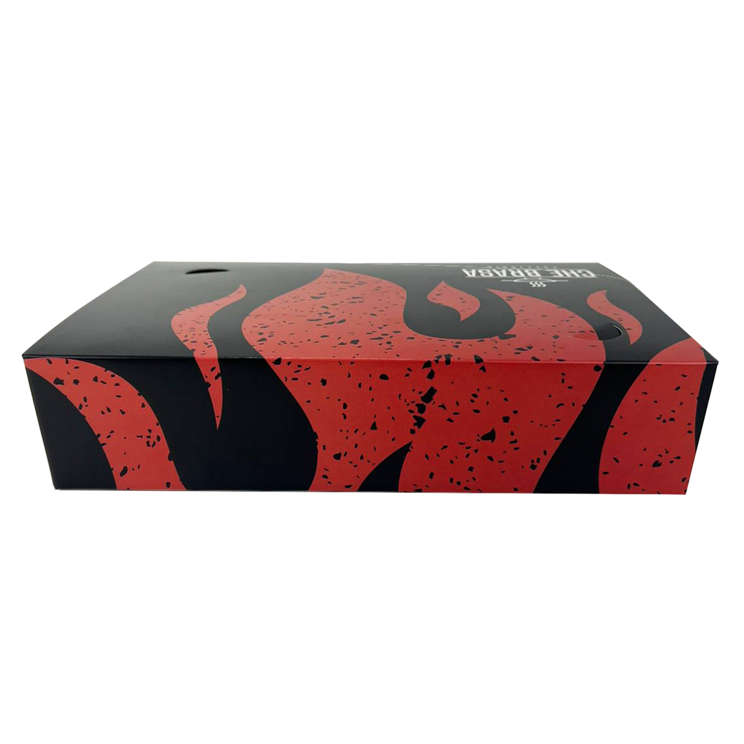 Embalagem Para Espetinhos c/ Porta Molho (26 x 17 x 6 cm) Personalizado