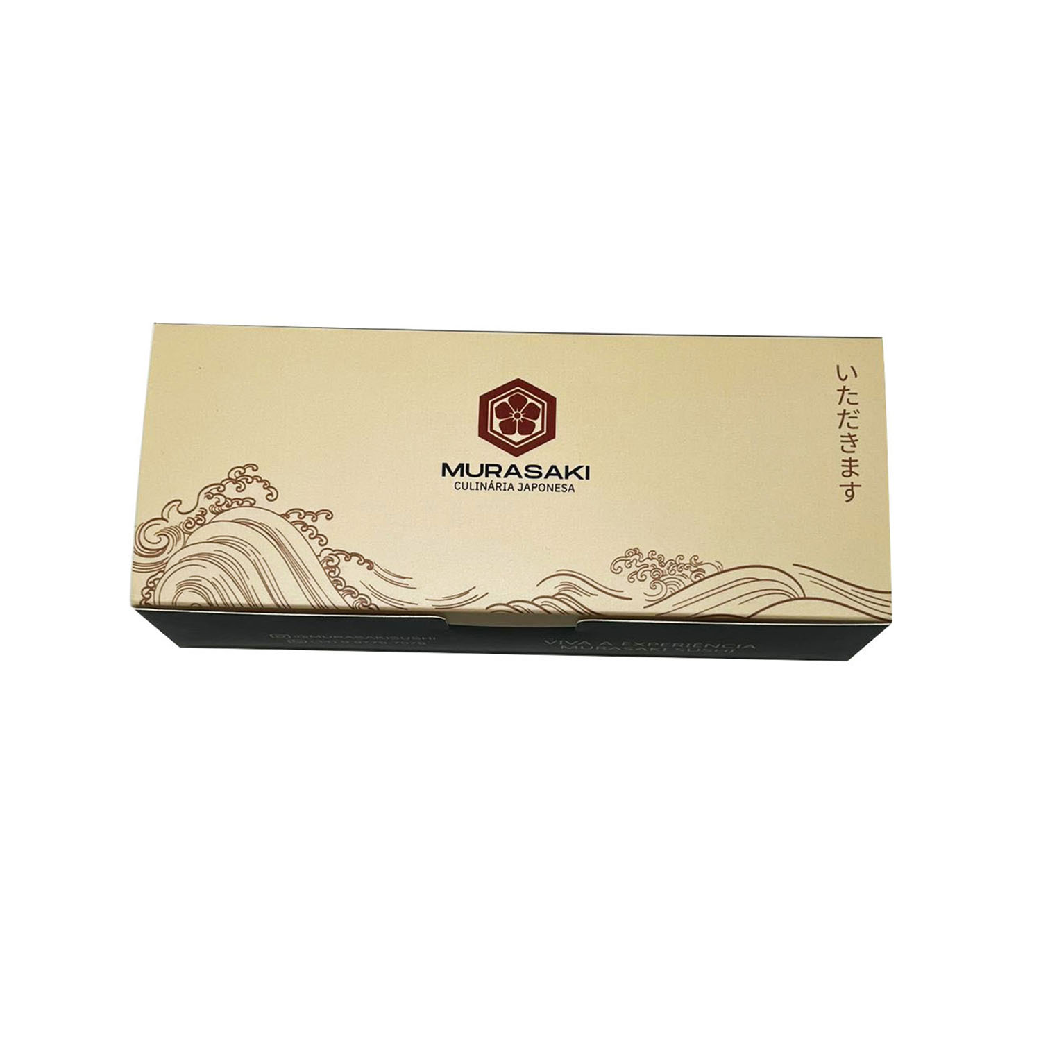 Embalagem para Sushi e Combinados (20,7 x 7,3 x 5 cm) Personalizado