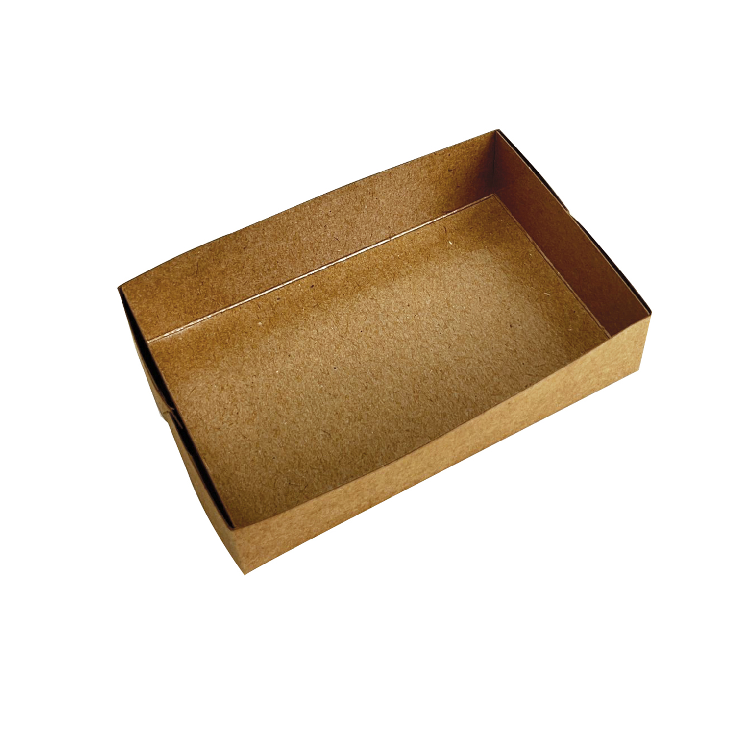Bandeja Kraft Sem Impressão Laminação Interna (14 x 9 x 3,5 cm) Personalizada
