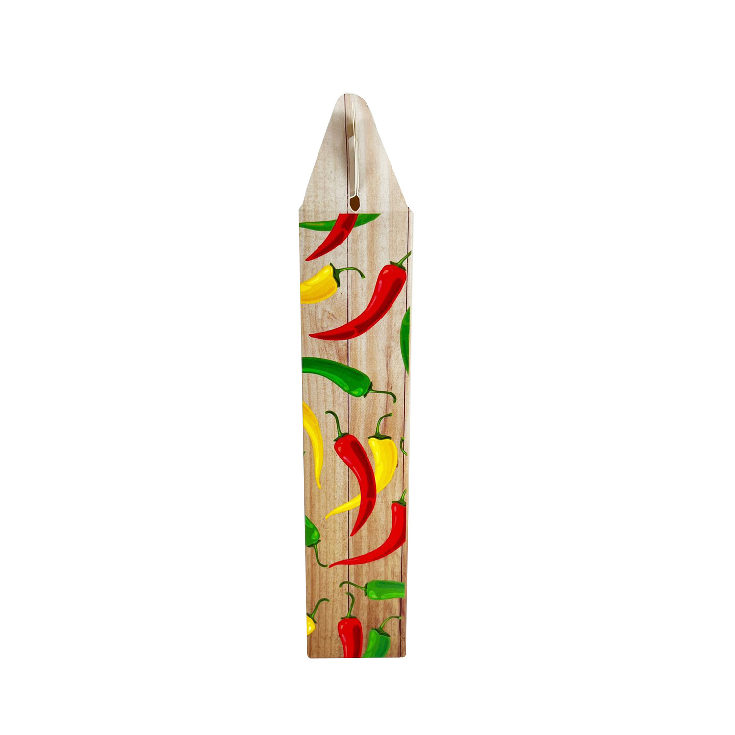 Embalagem Para Vidros de Pimenta c/ berço (12 x 4 x 18 cm) Personalizado