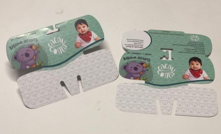 Solapa de Babador (18,5 x 14 cm) Personalizada