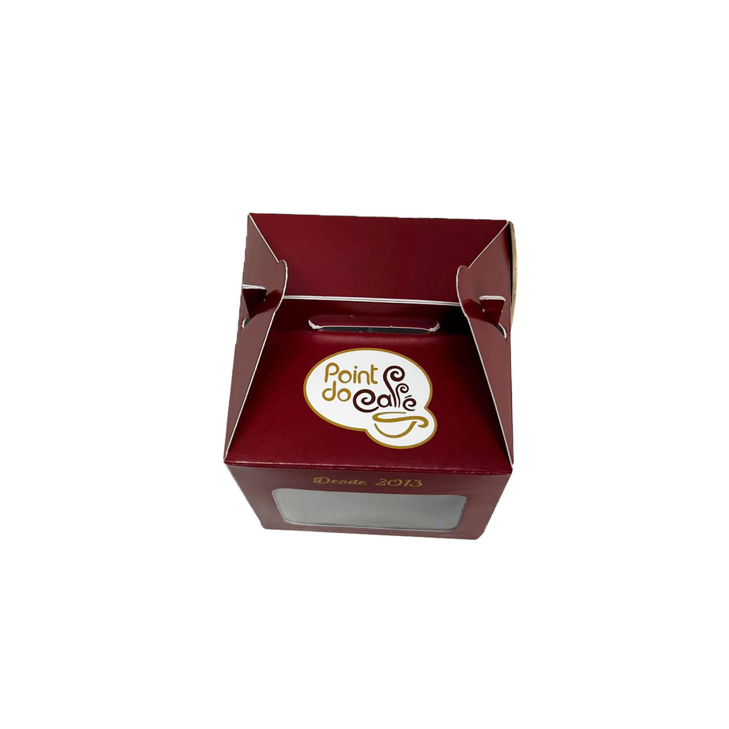 Embalagem Maleta para Doces (8 x 8 x 9 cm) Personalizada