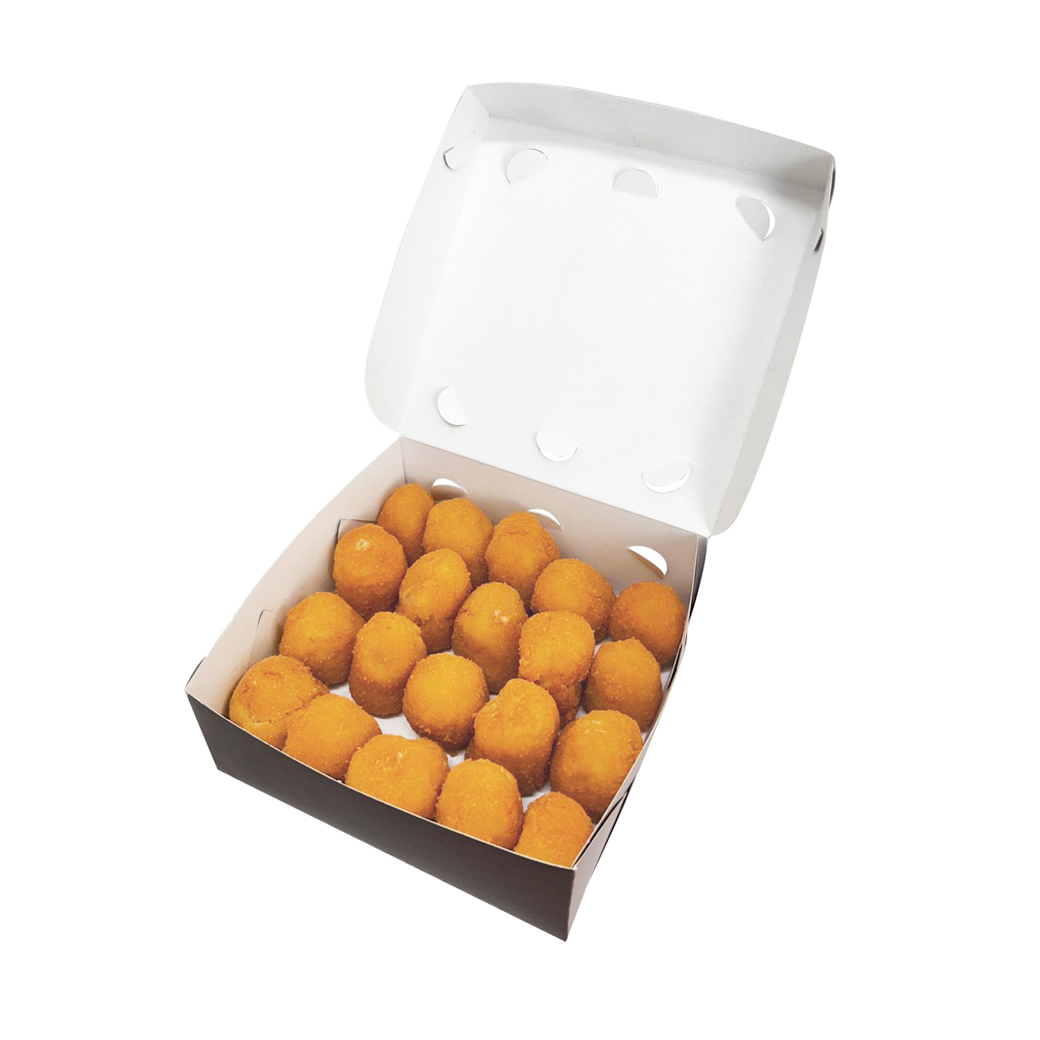 Embalagem Delivery Frituras P - 500g (15 x 15 x 6 cm) - 50 Unidades