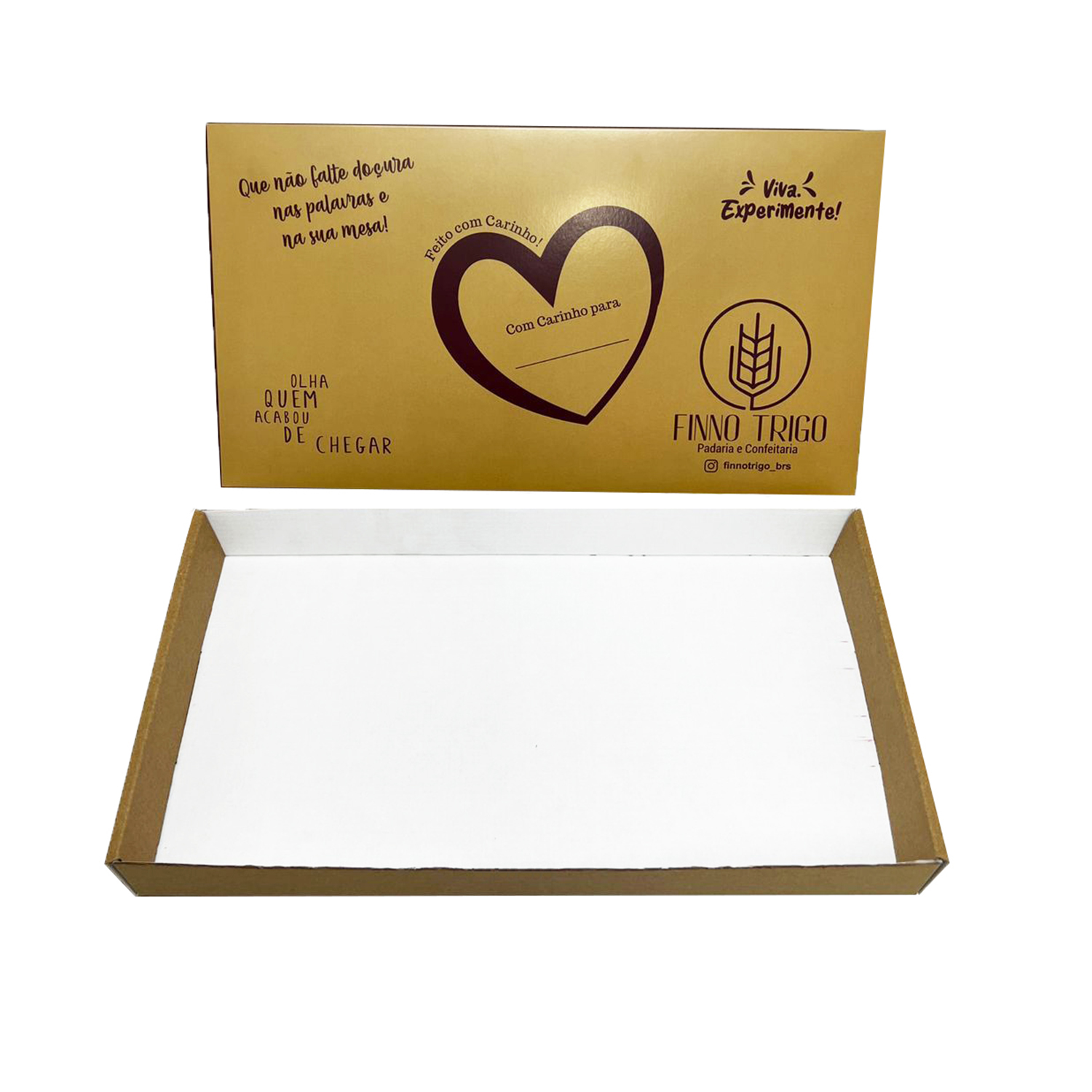 Embalagem Multiuso para Doces e Salgados MT205 (34 x 18,5 x 4 cm) personalizada