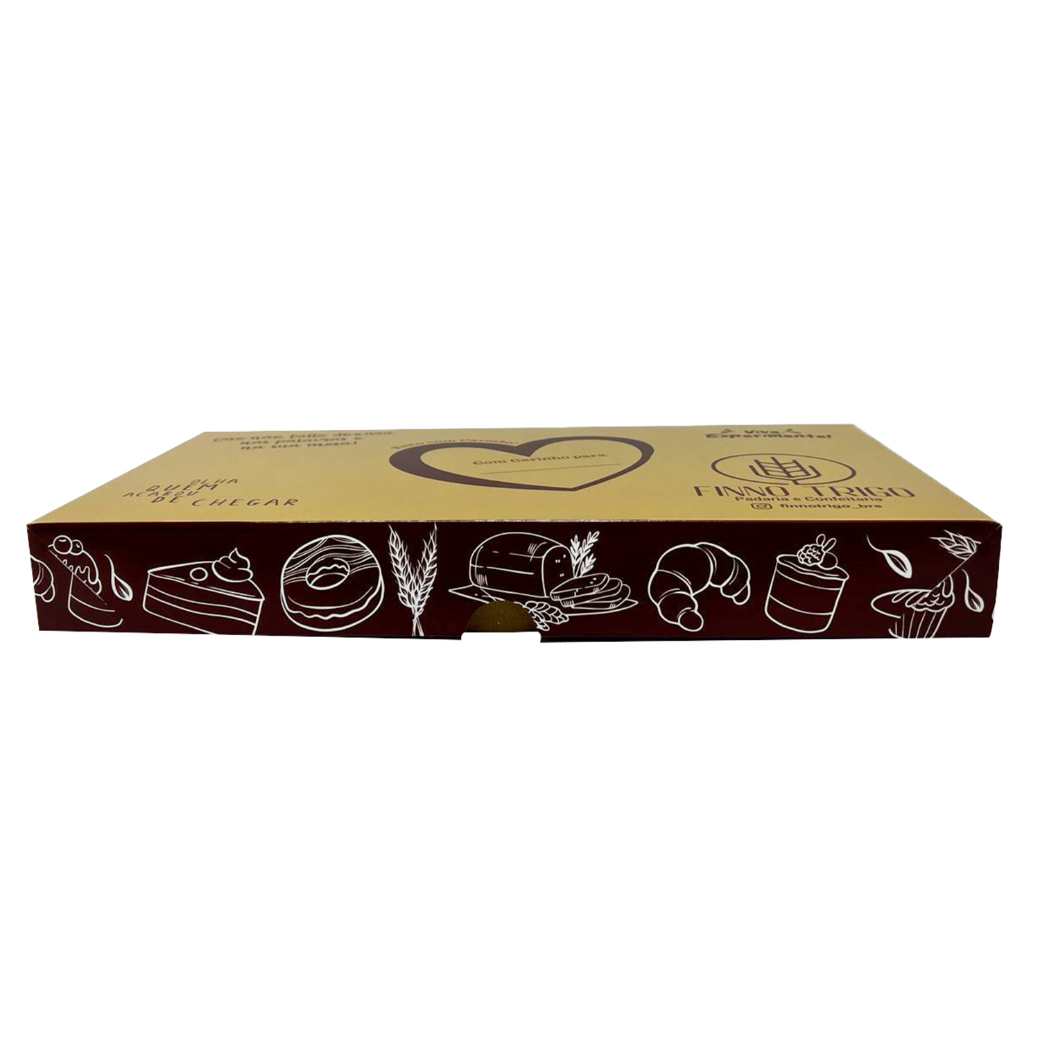 Embalagem Multiuso para Doces e Salgados MT205 (34 x 18,5 x 4 cm) personalizada