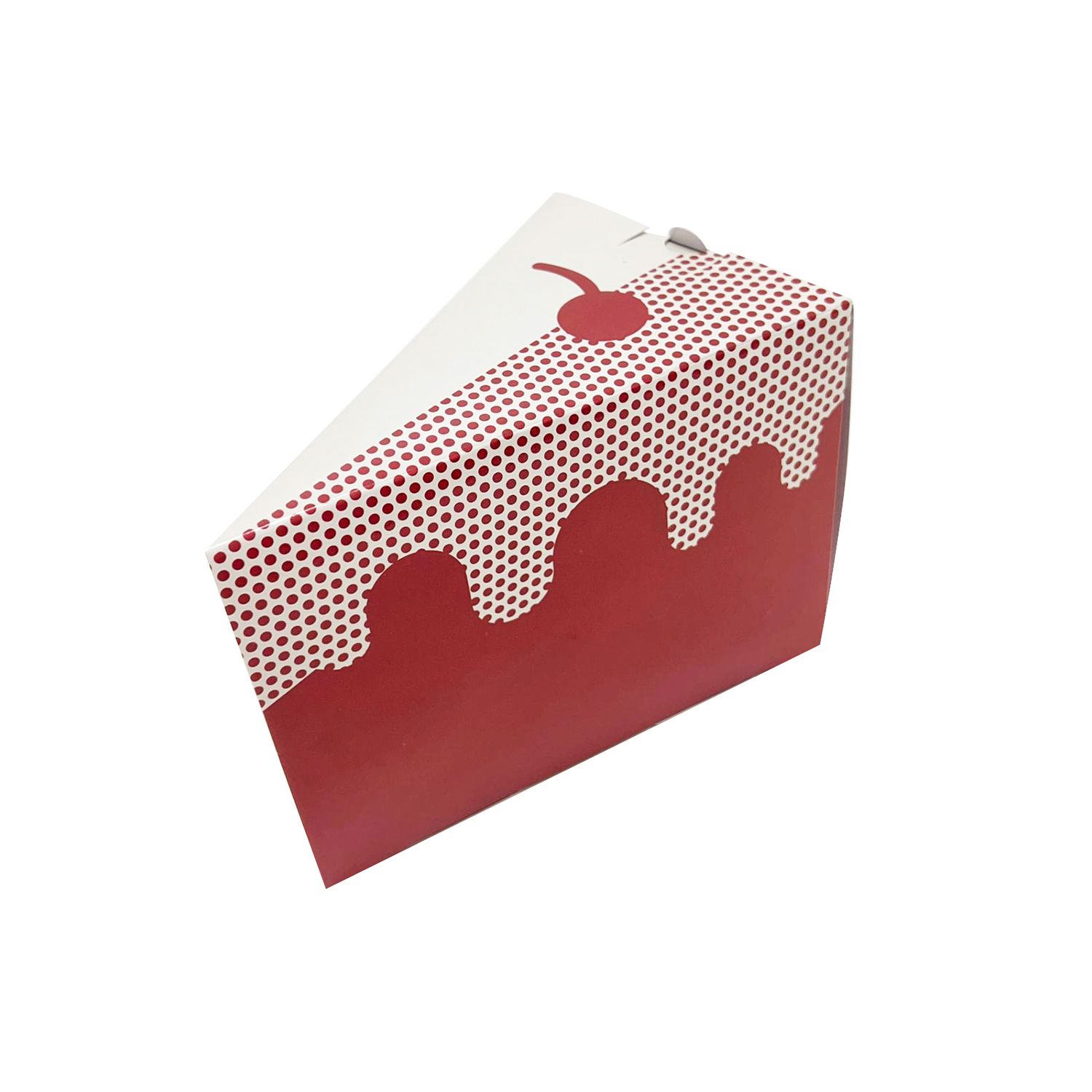 Embalagem Bolo Fatia c/ Berço (14 x 9 x 11 cm) Personalizada