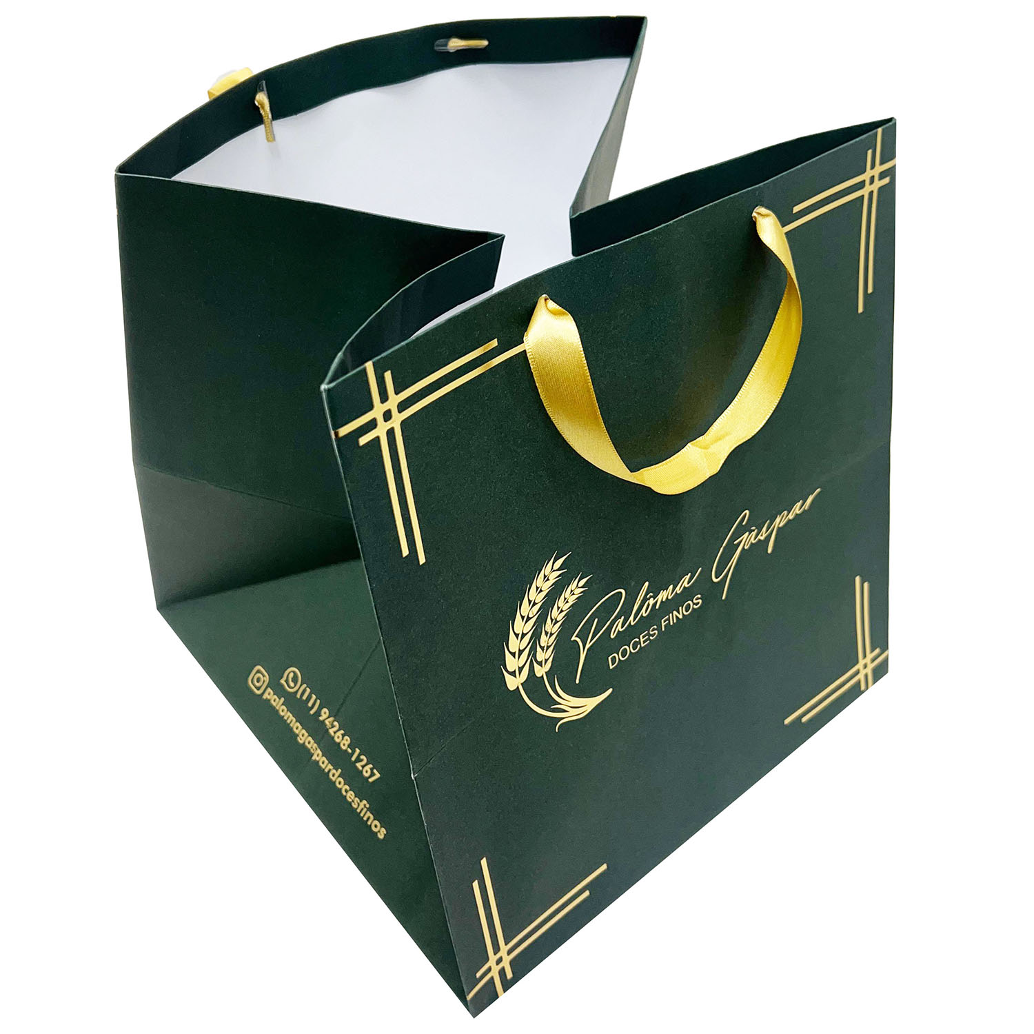 Sacola Offset 180g (25 x 25 x 26 cm) Personalizada