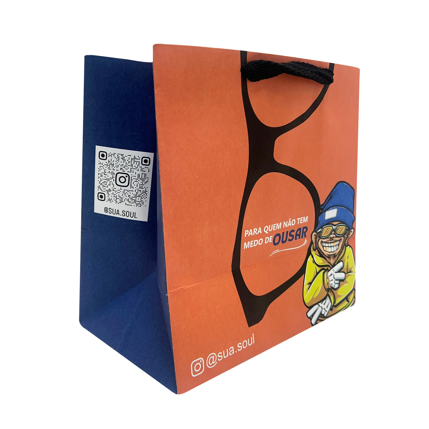 Sacola Offset 180g (18 x 11 x 18 cm) Personalizada
