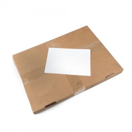 Papel Antigordura para Alimentos (14 x 20 cm) Lisa Branca – 2mil folhas