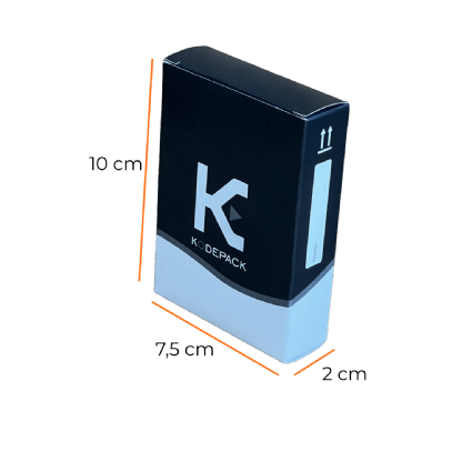 Embalagem para Perfume (7,5 x 2 x 10 cm) Personalizada