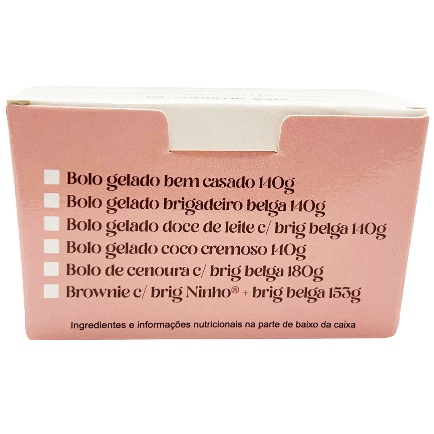 Embalagem Multiuso para Doces (8 x 7 x 5 cm) Personalizada