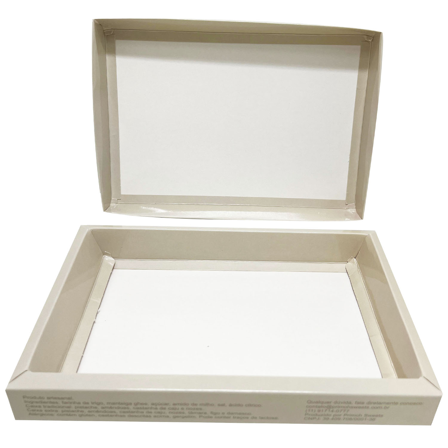 Embalagem Multiuso para Doces (27 x 19 x 3 cm) Personalizada