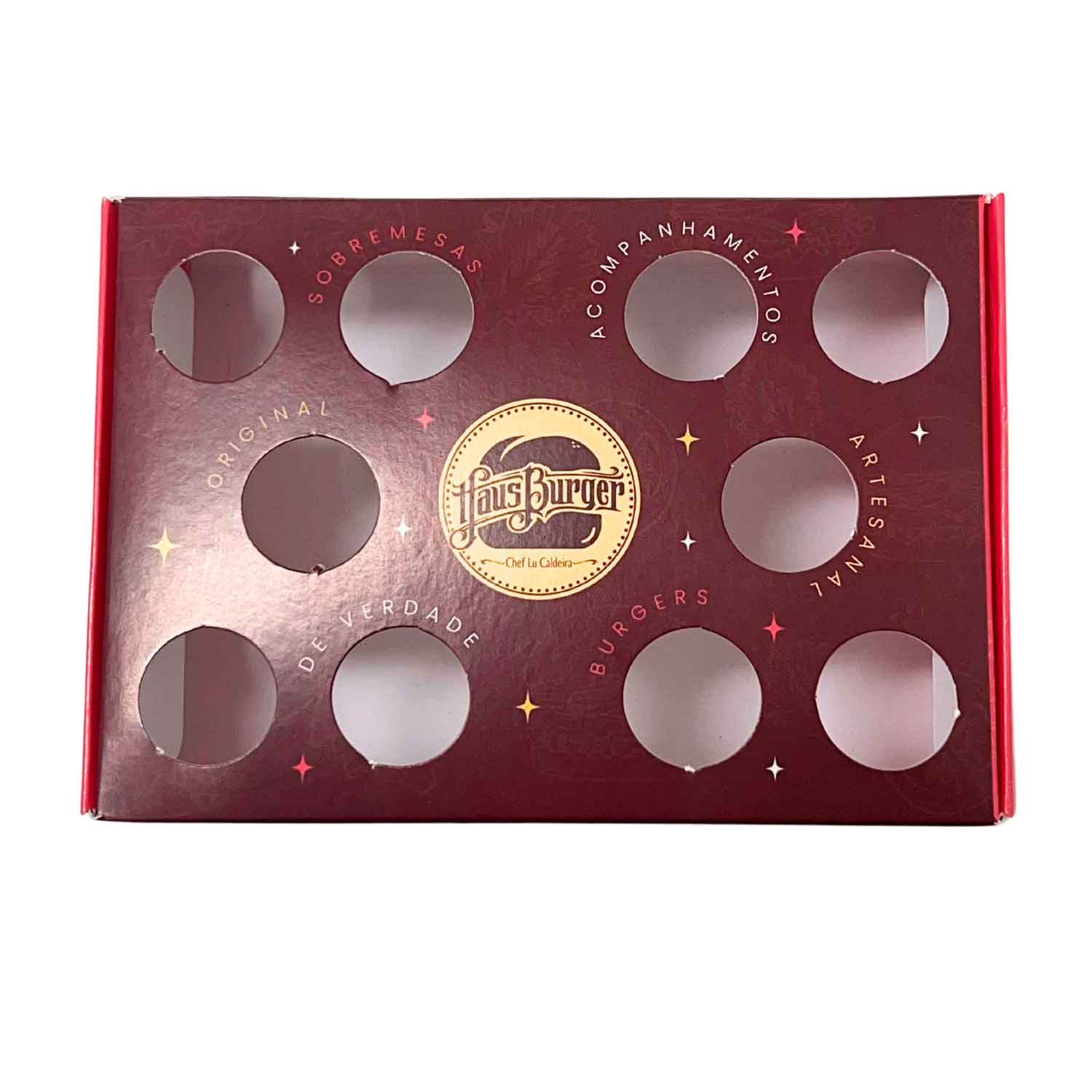 Embalagem Para frituras, porções, Batata (13 x 9 x 5 cm) - Personalizada