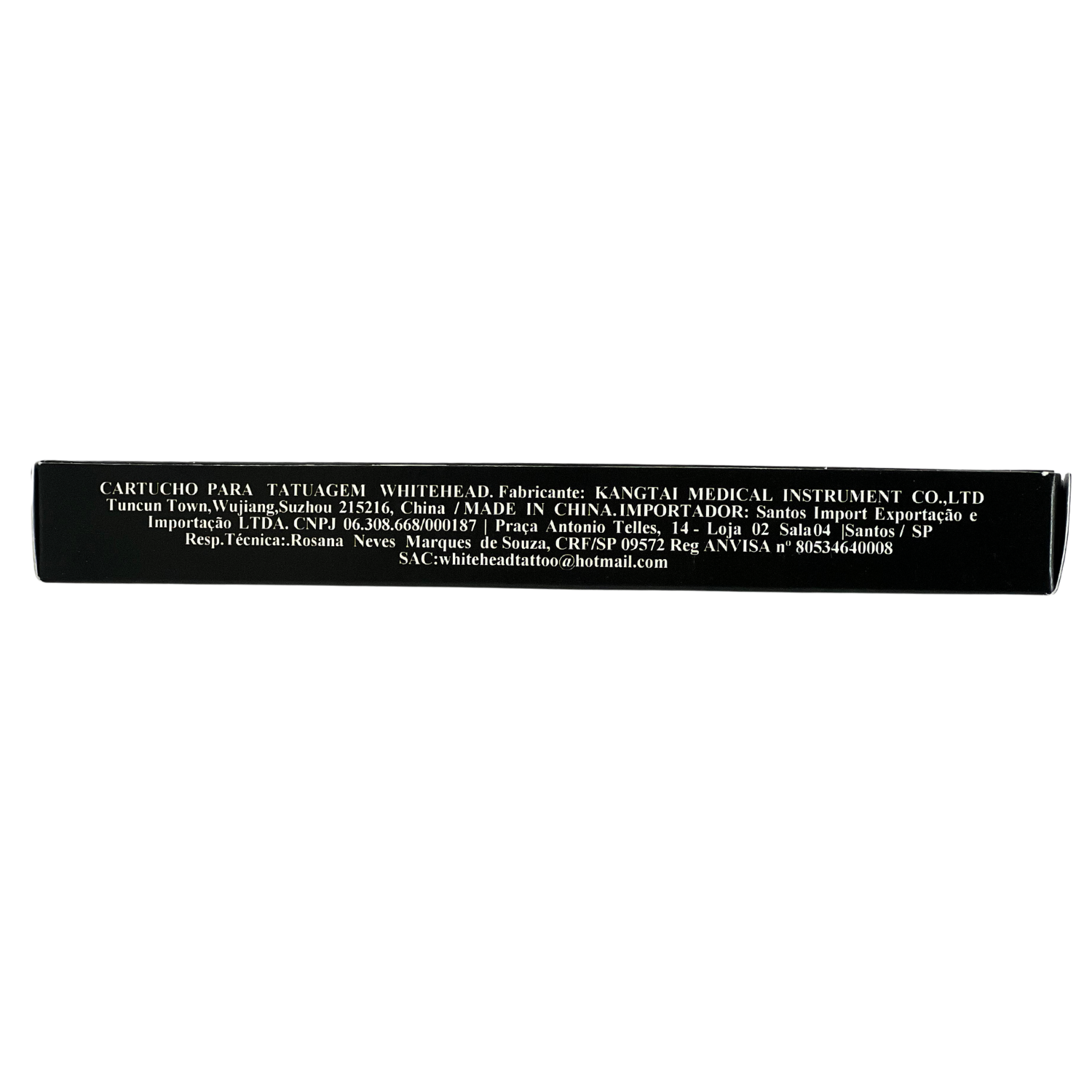 Embalagem Para Agulhas de tatuagem (16,5 x 9 x 2 cm) Personalizada