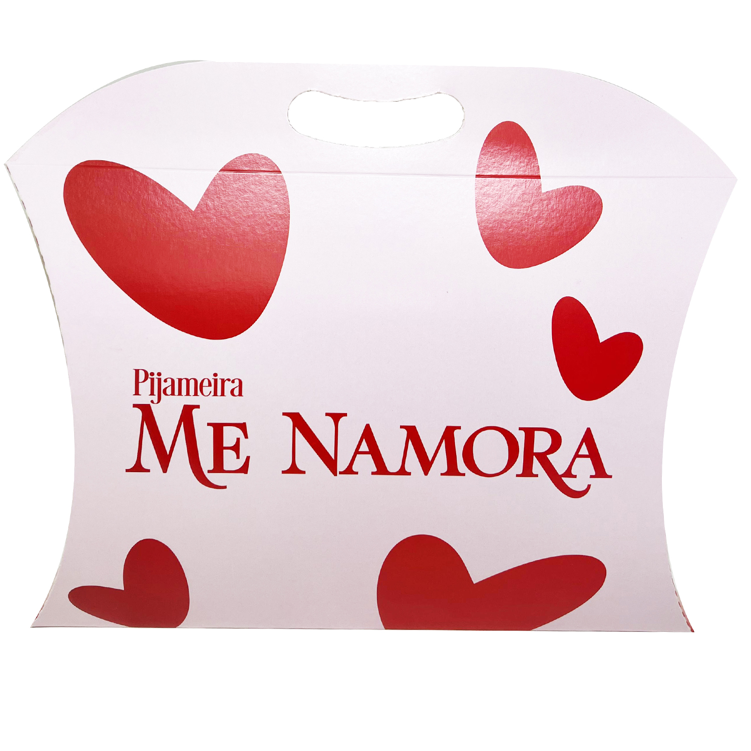 Embalagem Almofada com alça (29 x 8 x 26 cm) Personalizada