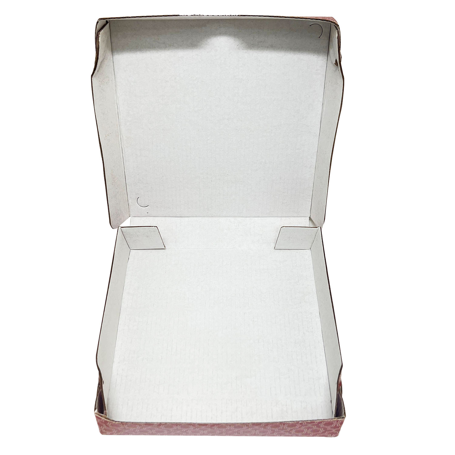 Caixa para salgados, doces, Beirute empastada (17 x 17 x 3,5 cm) basculante Personalizada