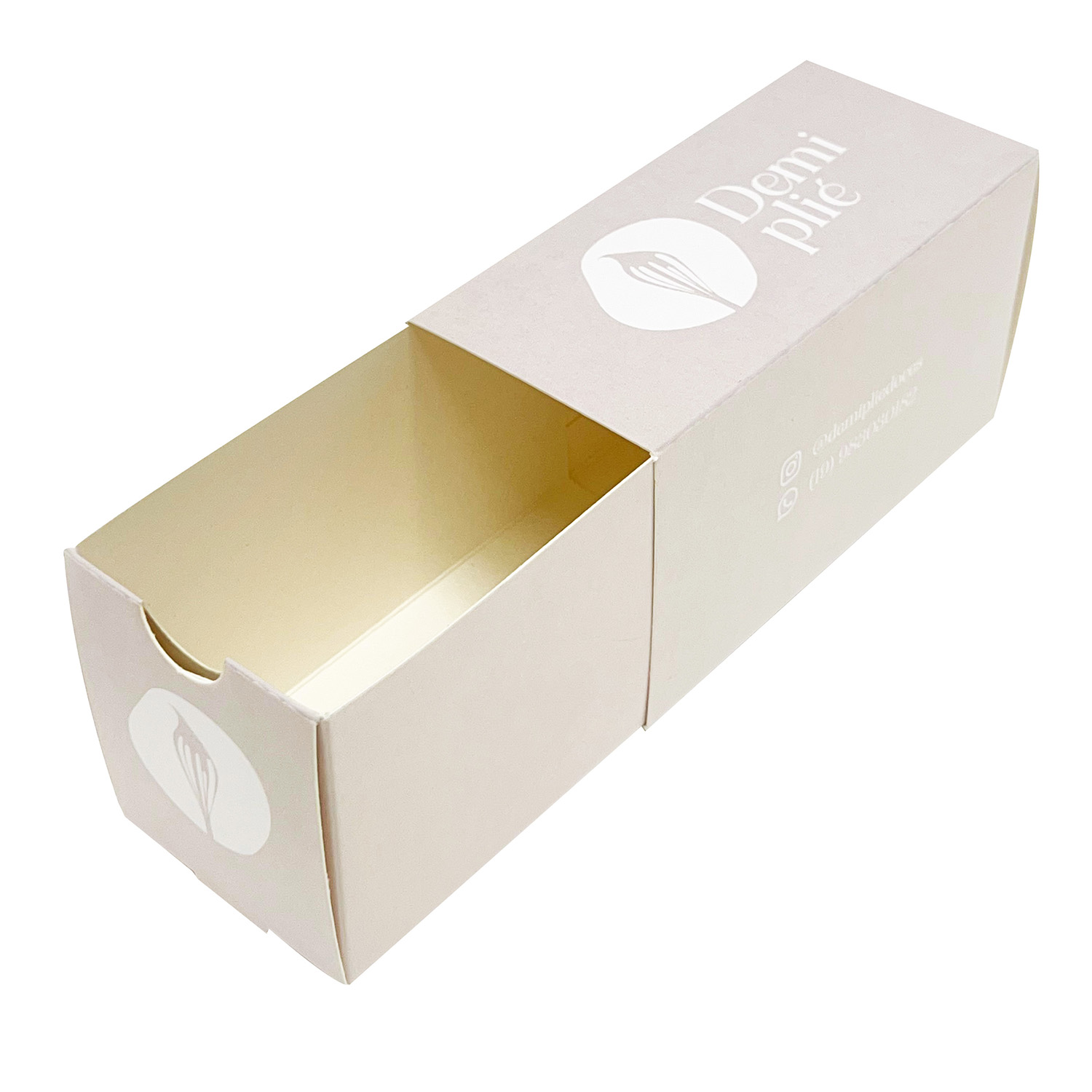 Embalagem Gaveta Multiuso para Doces(13 x 6 x 7 cm) Personalizada