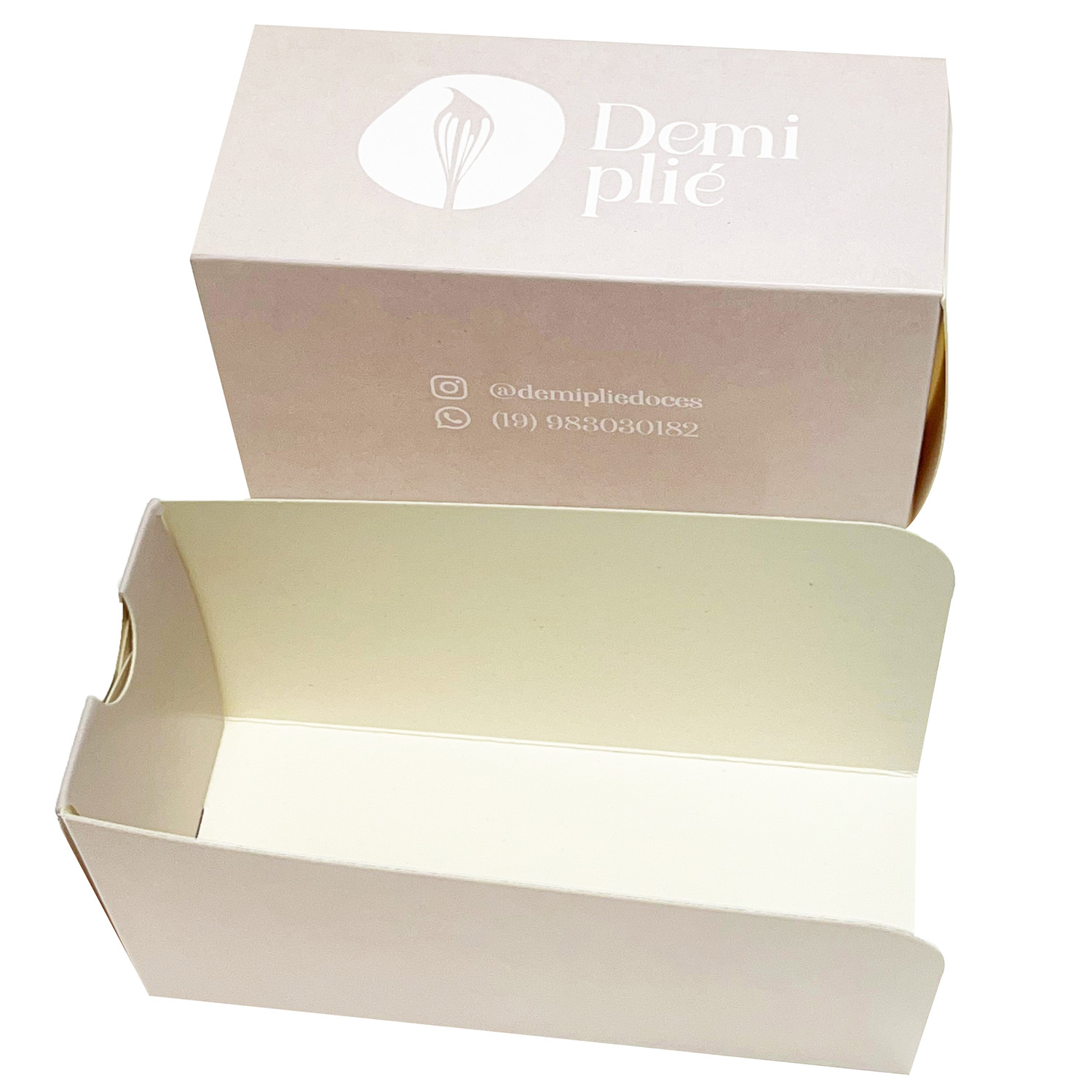 Embalagem Gaveta Multiuso para Doces(13 x 6 x 7 cm) Personalizada