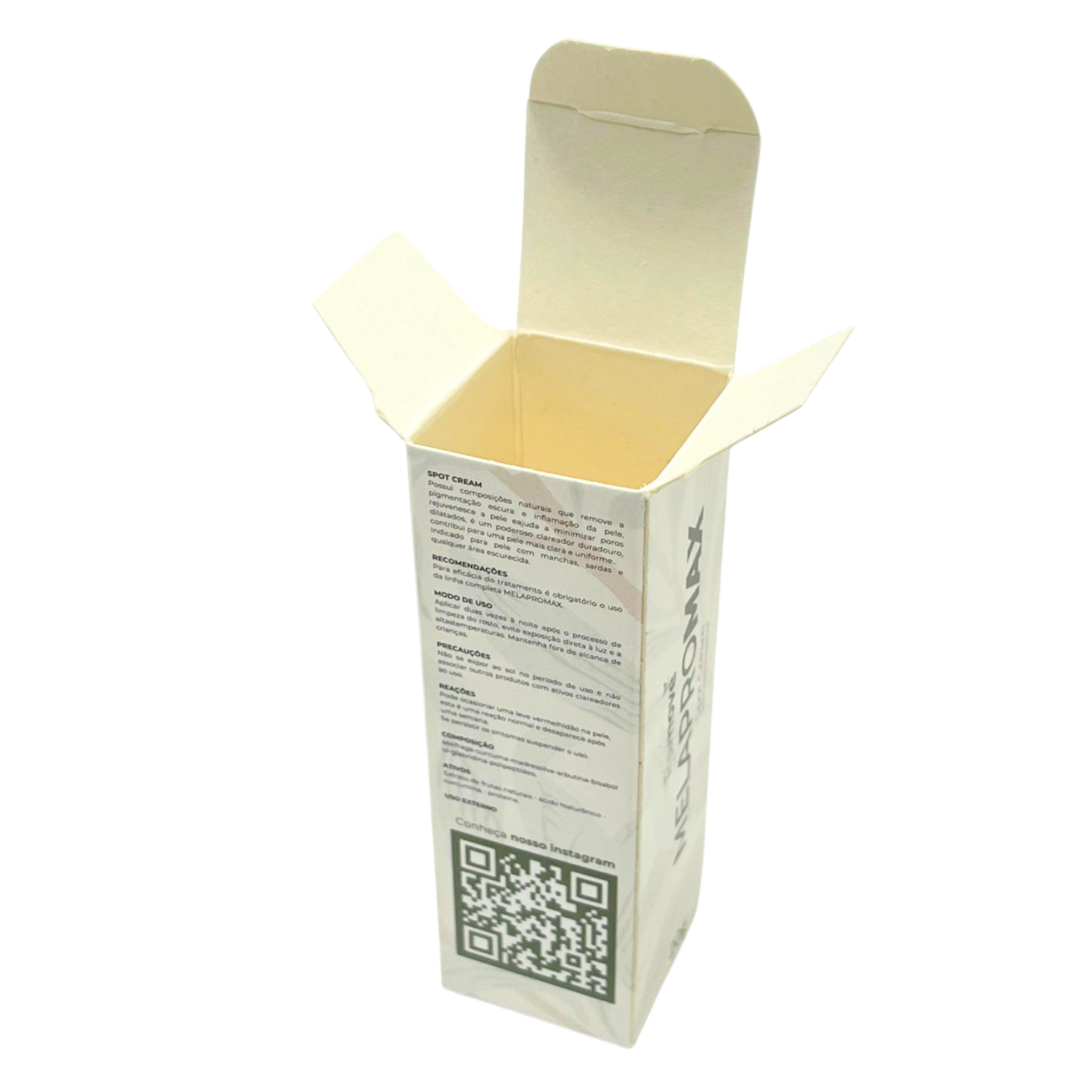 Embalagem para Óleo (3,1 x 3,1 x 9,8 cm) Personalizada