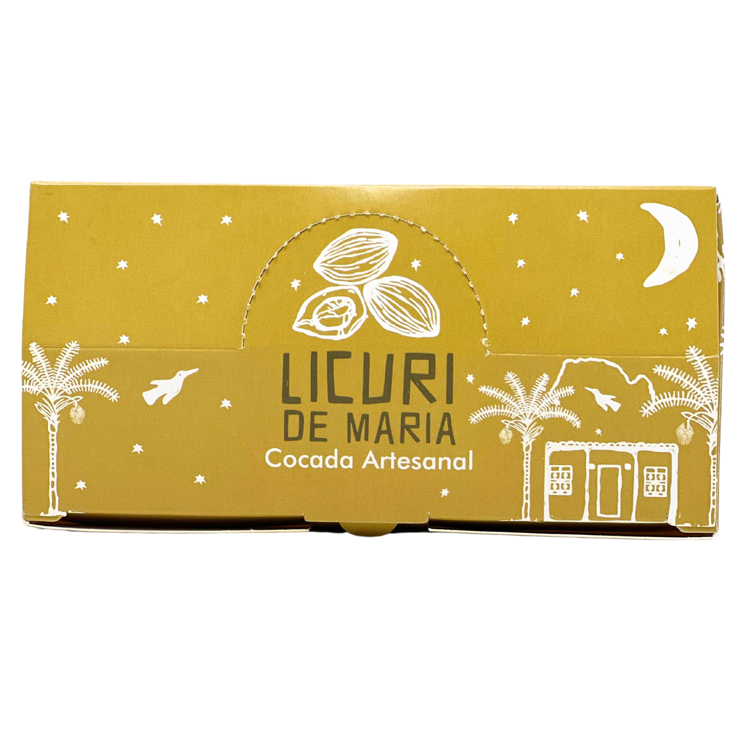 Embalagem Display c/ Picote e Laminação externa (14 x 14 x 7 cm) Personalizada