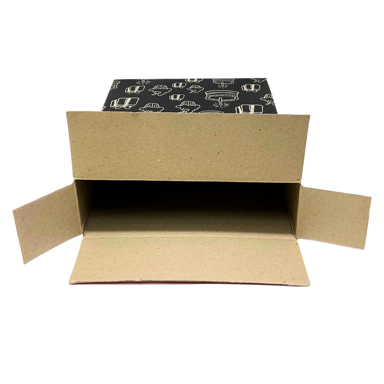 Embalagem para Bolo Empastada (36,5 x 28,5 x 9 cm) Personalizada