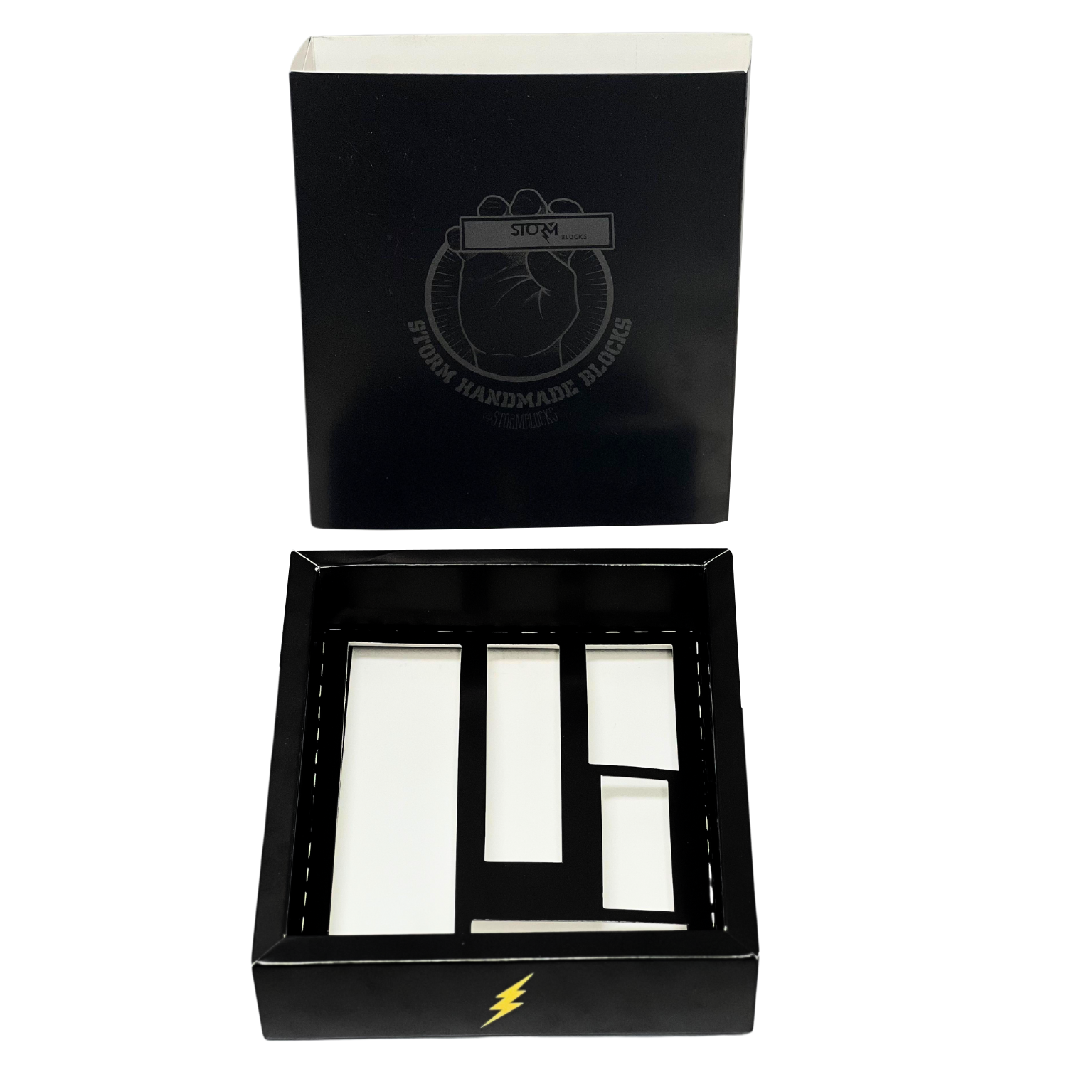 Embalagem gaveta com borda dupla (17,8 x 15,8 x 4,2 cm) Personalizada
