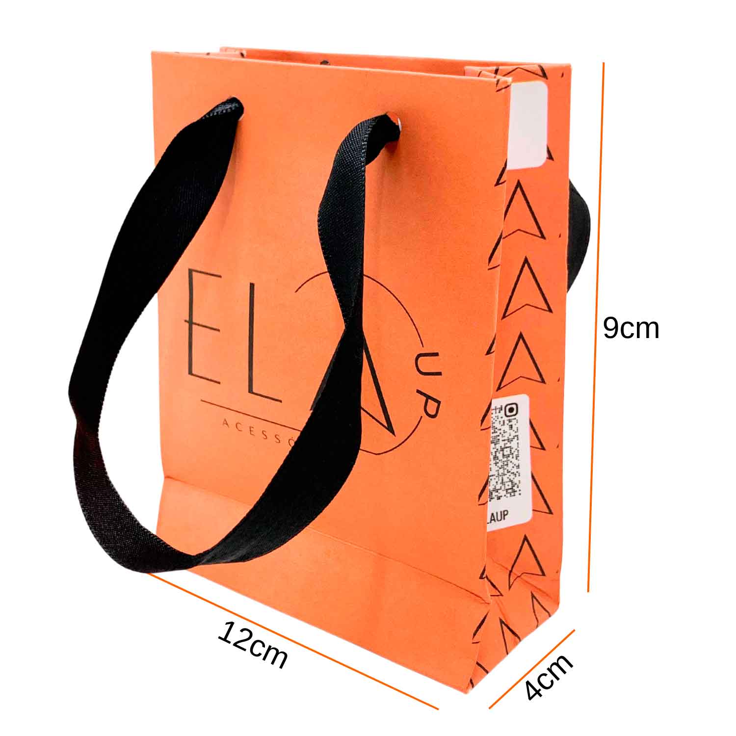 Sacola Offset 180g (9 x 4 x 12 cm) Personalizada