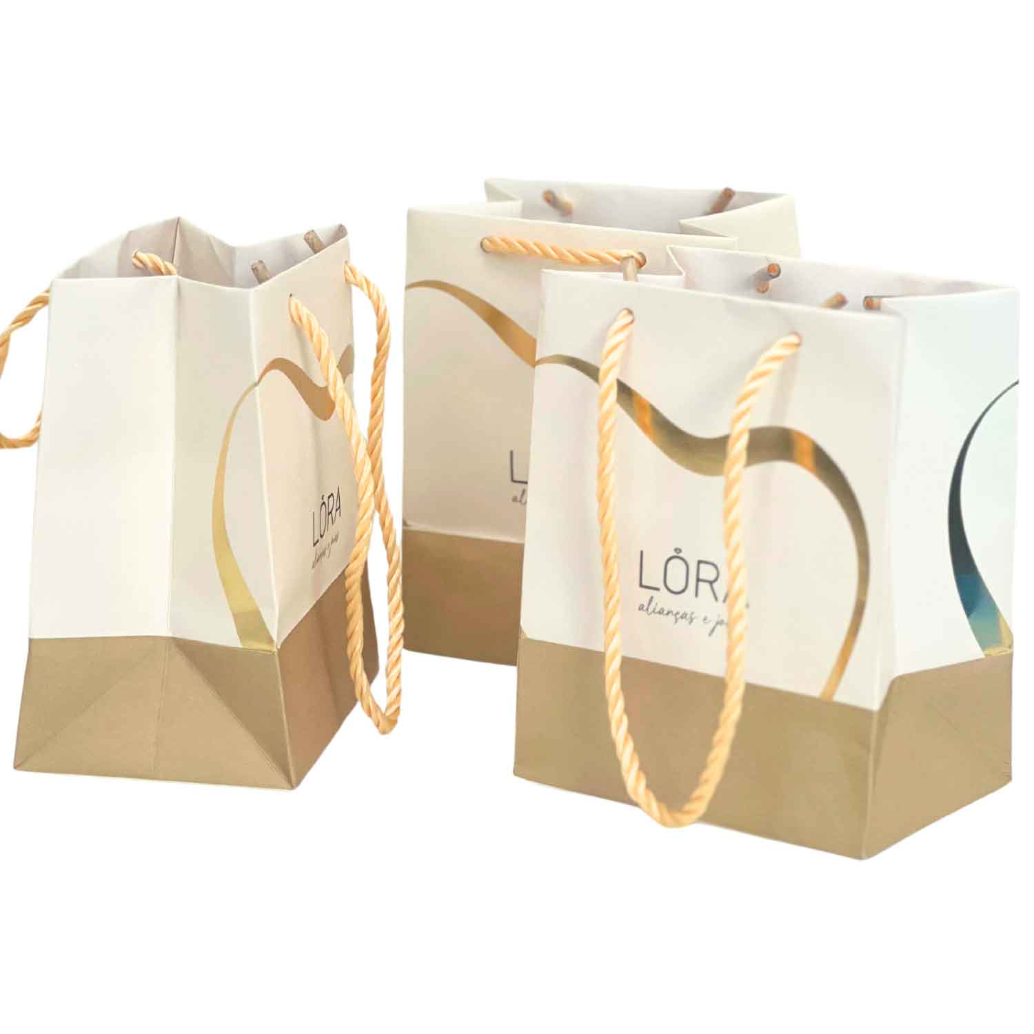 Sacola Offset 180g (12 x 8,5 x 15 cm) Personalizada