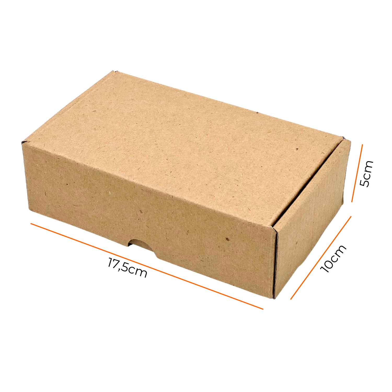 Caixa Embalagem E-commerce Empastada (17,5 x 10 x 5 cm) Personalizado