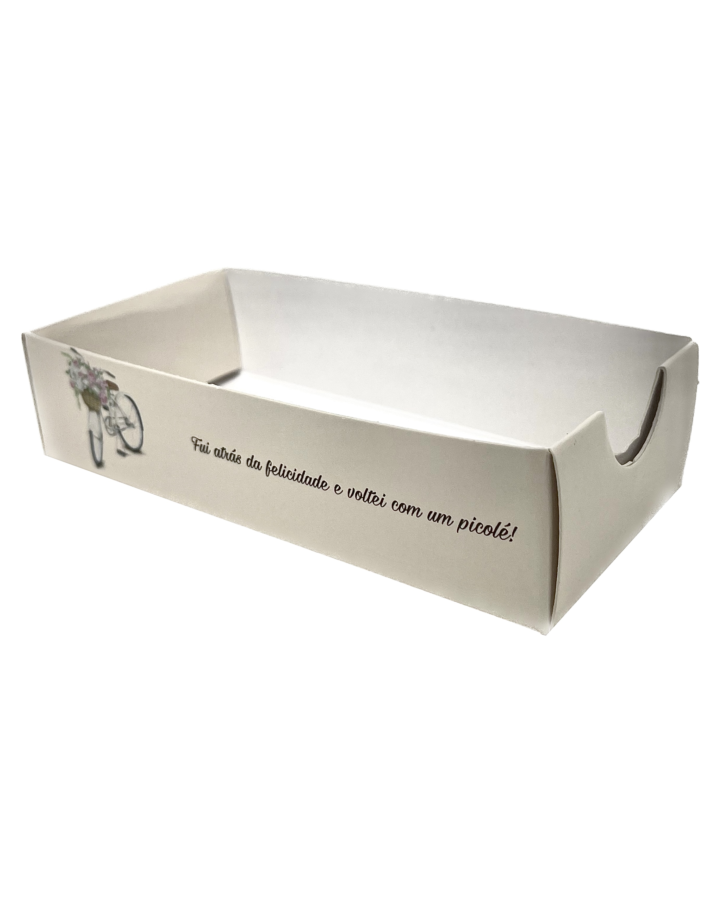 Embalagem Caixa para sorvete, Picole, Paleta (12 x 9 x 3 cm) Personalizada