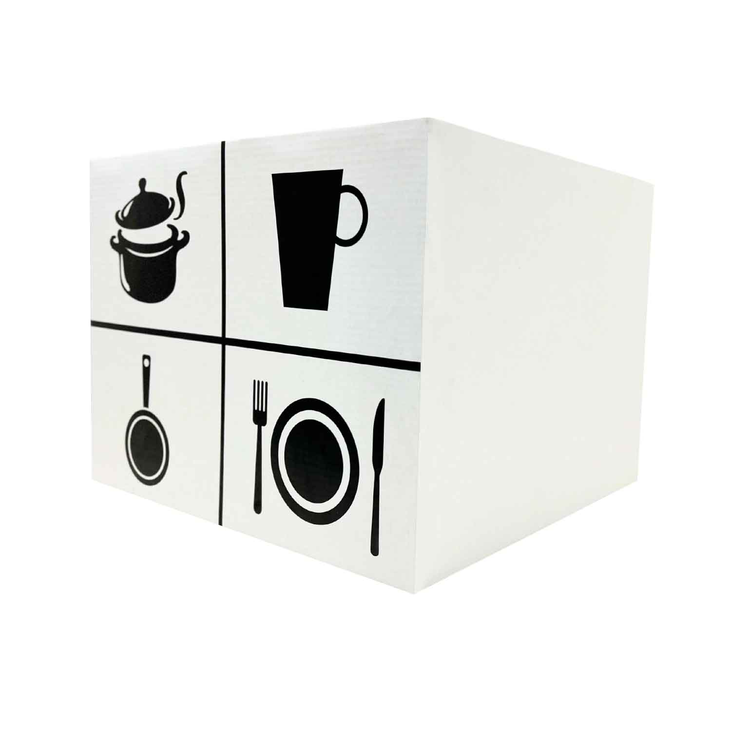 Caixa Cesta Empastada (32 x 30 x 24,5 cm) Personalizada