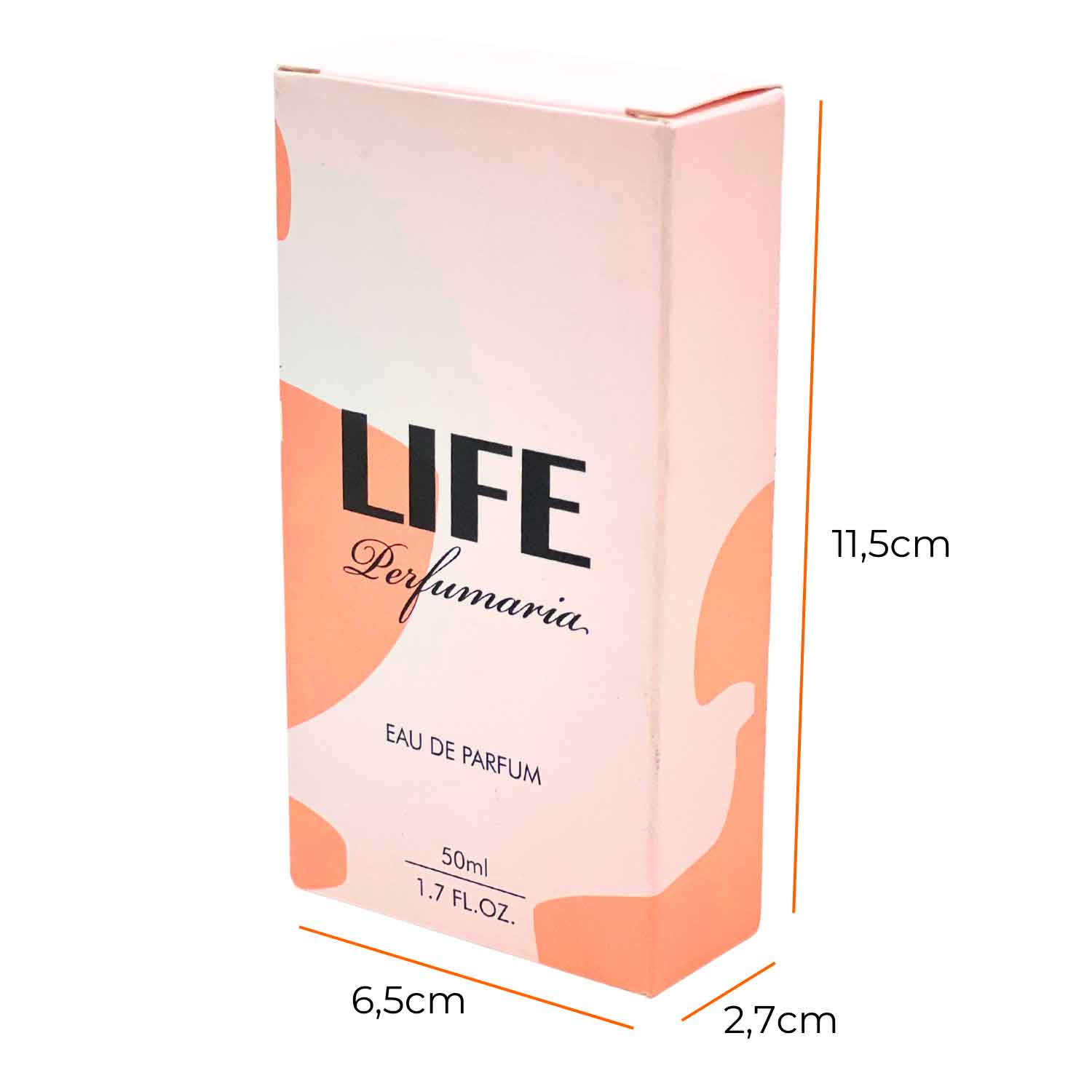 Embalagem para perfume (6,1 x 2,7 x 11,5 cm) Personalizado