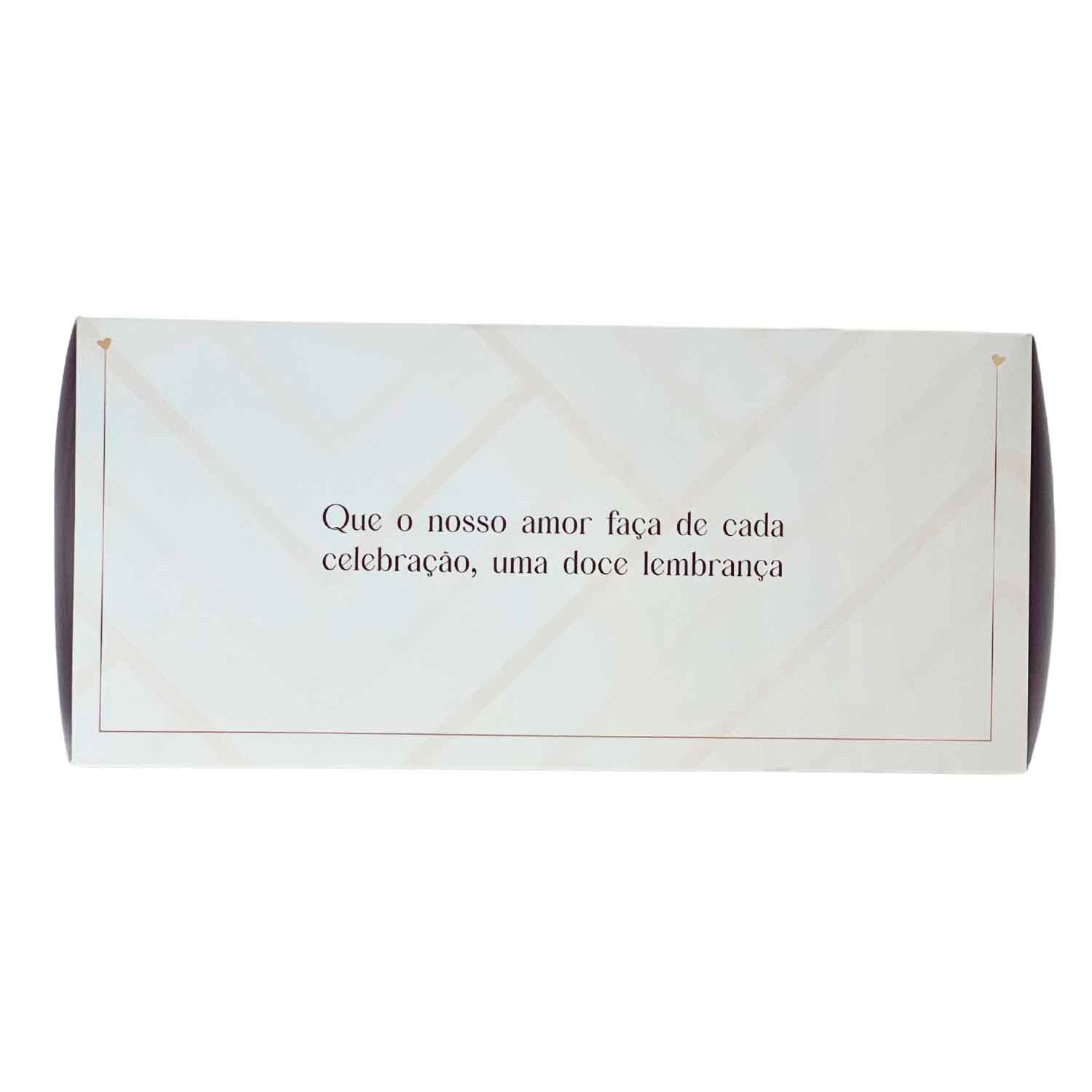 Embalagem para Bolo c/ abertura lateral 2,5kg (32 x 32 x 15 cm) Personalizado