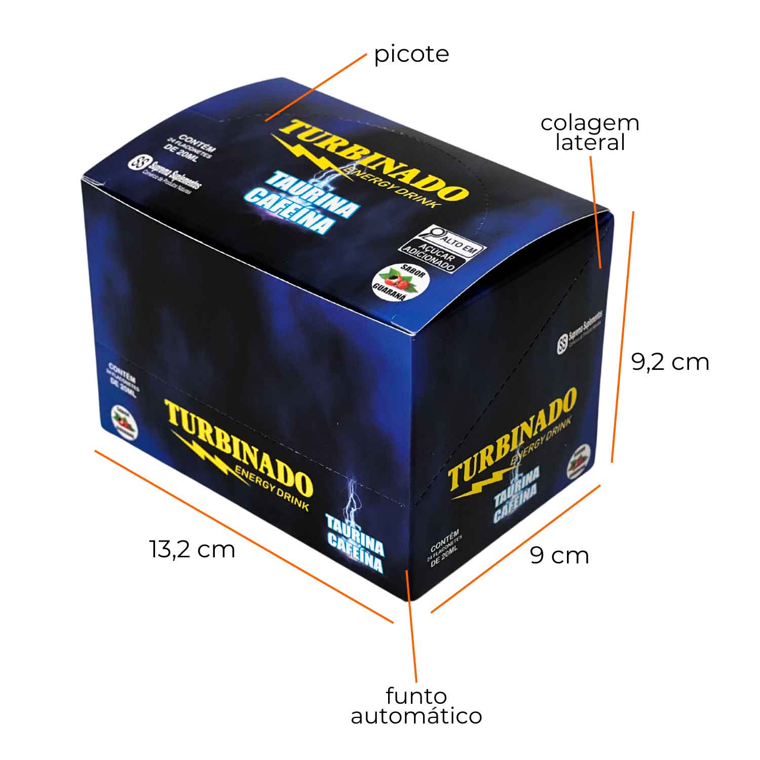 Embalagem Expositora, Display (13,2 x 9 x 9,2 cm) Personalizada