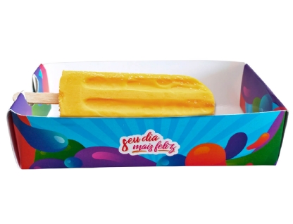 Embalagem para sorvete/ paleta - 100 unidades