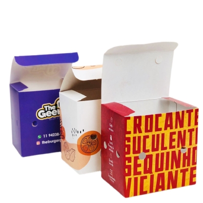 Embalagem para Frituras PP (9 x 6 x 9 cm) Personalizada