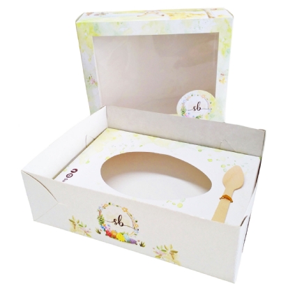 Embalagem Gaveta para Ovo de Páscoa 500gr (22,4 x 16,9 x 7,4cm) Personalizada