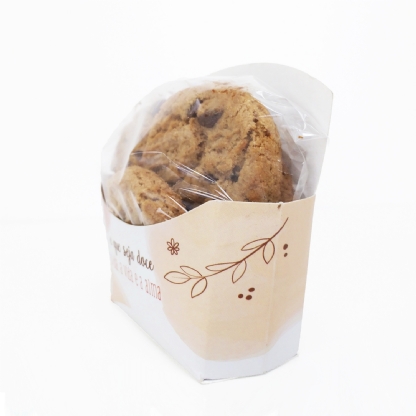 Embalagem Multiuso p/ Cookies, Bolachinhas, Donuts - 100 unidades